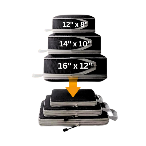 Compression packing cubes (Set of 3)